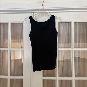 Intimissimi Super Cotton Black Sleeveless Top